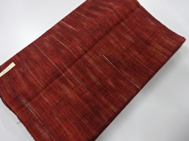 JAPANESE KIMONO / ANTIQUE BOLT FOR KIMONO / SILK / TSUMUGI